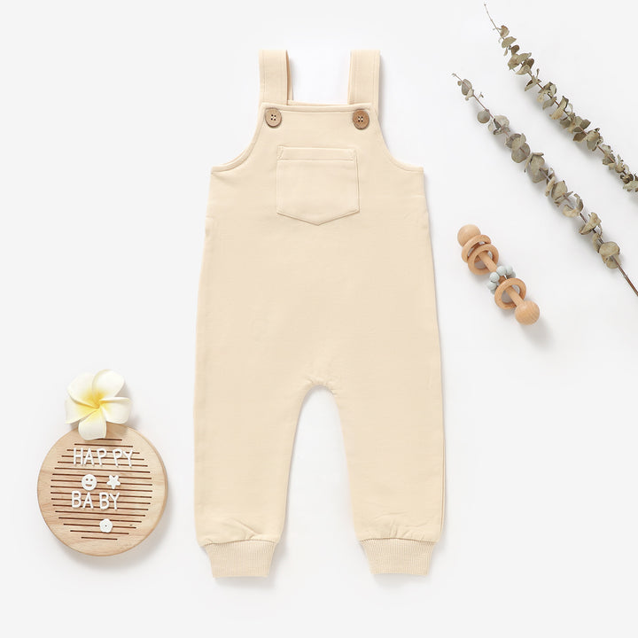 Organic Cotton Long Dungarees 0-36 Months