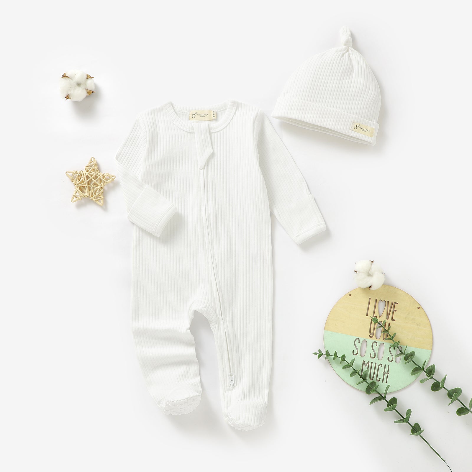 Baby cotton unisex setup Boys Blue Cotton Babysuit Set