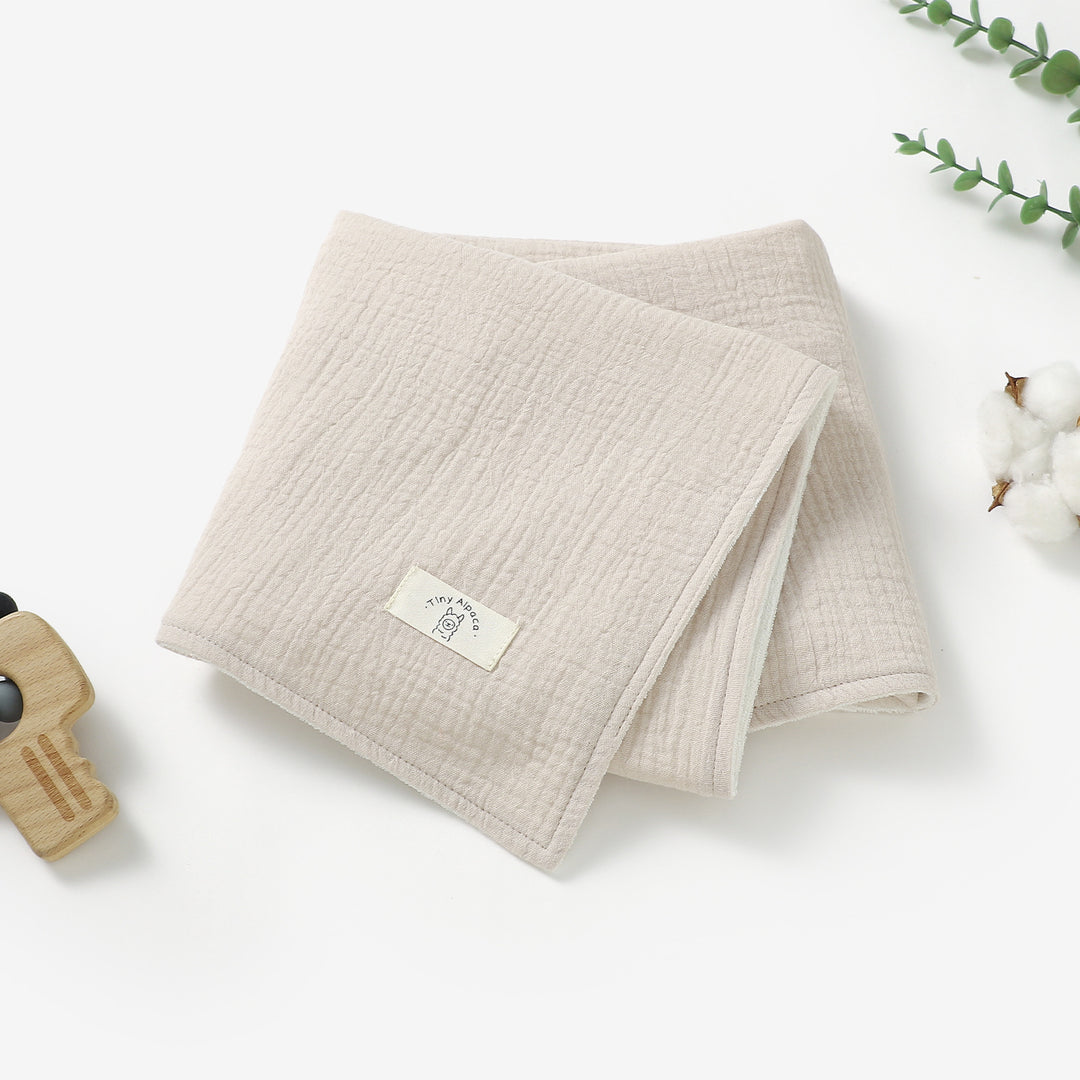 TINY ALPACA | ORGANIC COTTON BABY CHANGING MAT | 56X56CM