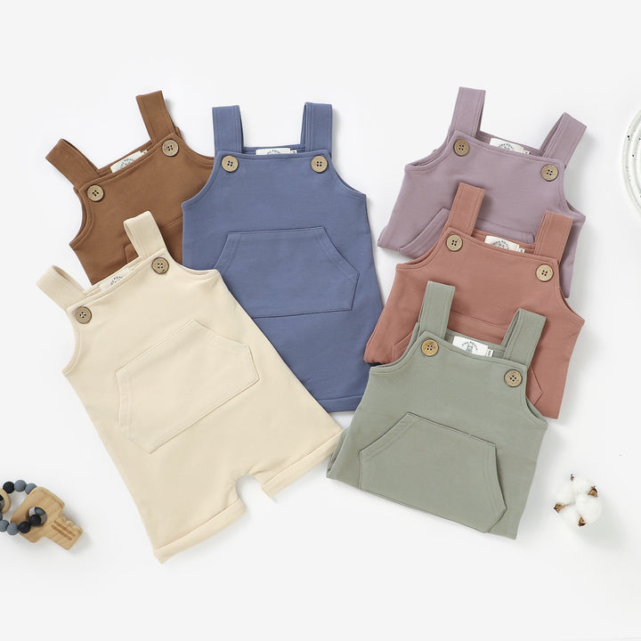 Organic Cotton Dungarees 0-24 Months