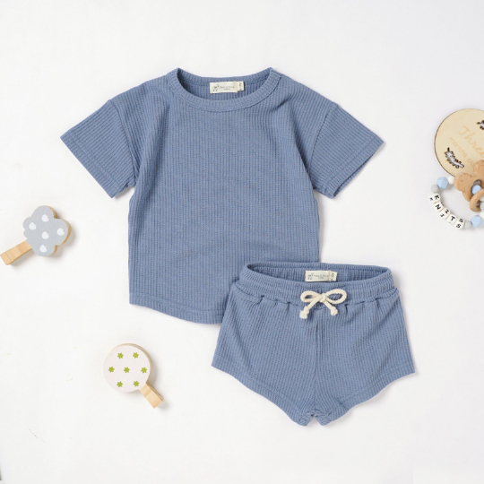 Tiny Alpaca Organic Natural Baby Summer Outfit - Tiny Alpaca UK