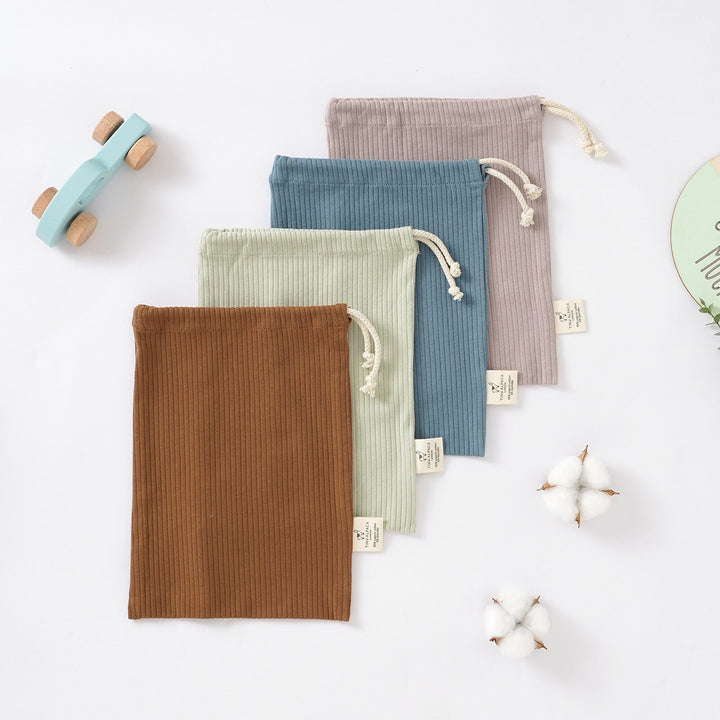 Organic Ribbed Baby Blanket  75x100cm