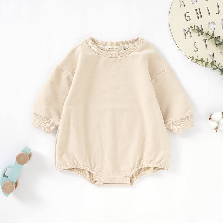 Organic Natural Cotton Baby Sweater Bodysuit