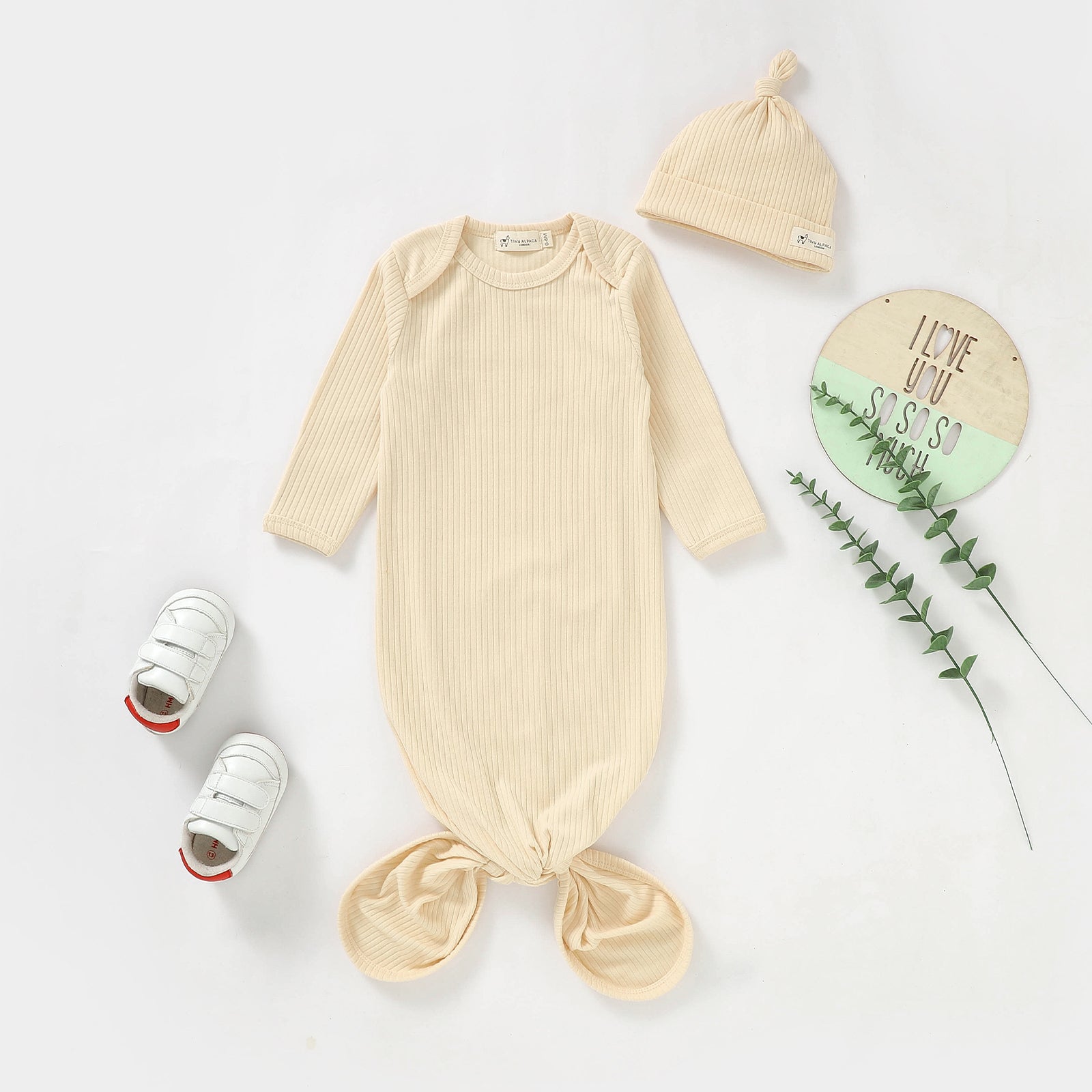 Organic hot sale newborn gown