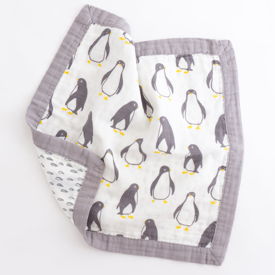 Organic Cotton Comforter "Penguin" 40x40CM